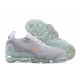 Nike Air VaporMax 2021 Flyknit Unisex Shoes Grey Orange DH4090-002