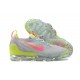 Nike Air VaporMax 2021 Flyknit Unisex Shoes Grey Pink DH4088-002