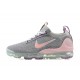 Nike Air VaporMax 2021 Flyknit Unisex Shoes Grey and Pink