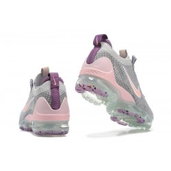 Nike Air VaporMax 2021 Flyknit Unisex Shoes Grey and Pink