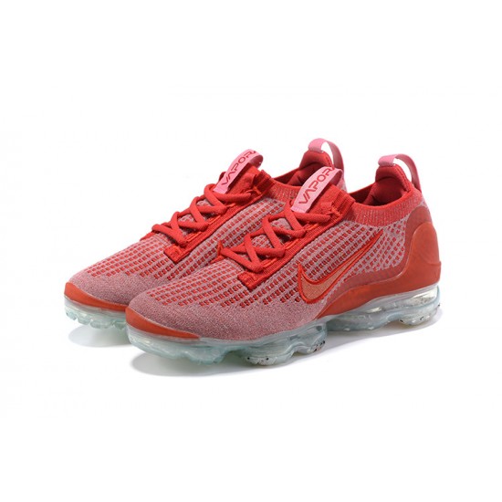 Nike Air VaporMax 2021 Flyknit Unisex Shoes Red DC4112-800