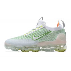 Nike Air VaporMax 2021 Flyknit Unisex Shoes White Green FD0871-100 