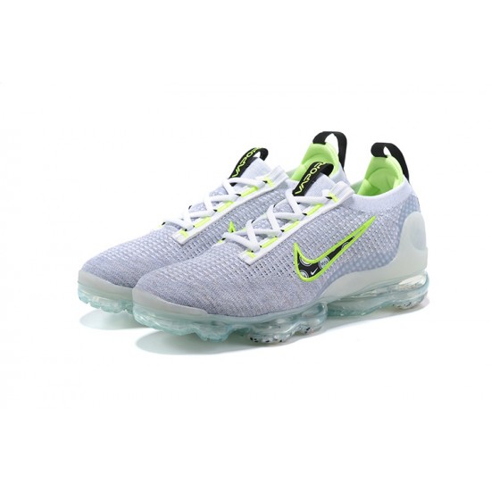 Nike Air VaporMax 2021 Flyknit Unisex Shoes White Grey DB1550-005