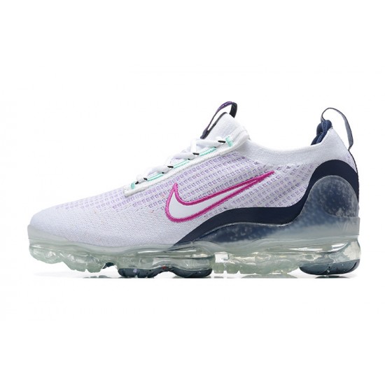 Nike Air VaporMax 2021 Flyknit Unisex Shoes White Pink DB1550-105