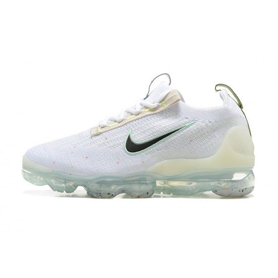 Nike Air VaporMax 2021 Flyknit Unisex Shoes White and Black