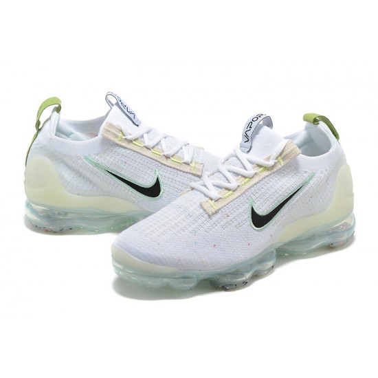 Nike Air VaporMax 2021 Flyknit Unisex Shoes White and Black