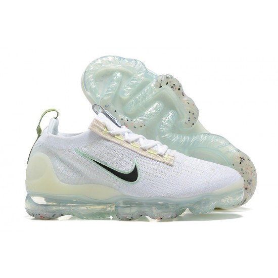 Nike Air VaporMax 2021 Flyknit Unisex Shoes White and Black