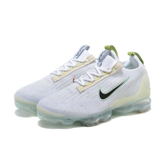 Nike Air VaporMax 2021 Flyknit Unisex Shoes White and Black