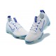 Nike Air VaporMax 2021 Flyknit Unisex Shoes White and Blue