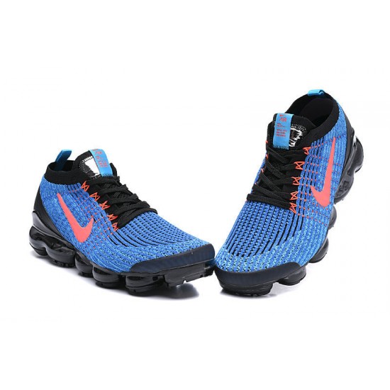 Nike Air VaporMax Flyknit 3 Black Blue Unisex sneakers AJ6900-015