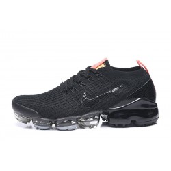 Nike Air VaporMax Flyknit 3 Black Orange Unisex sneakers