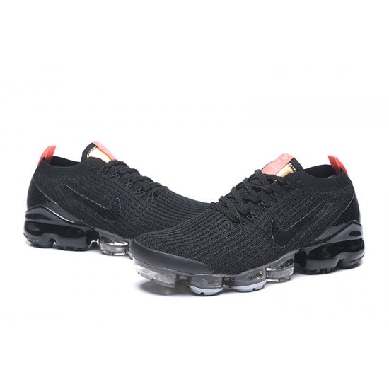 Nike Air VaporMax Flyknit 3 Black Orange Unisex sneakers