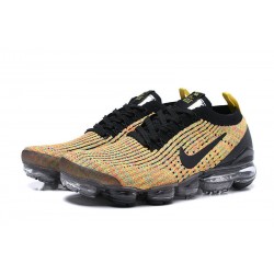 Nike Air VaporMax Flyknit 3 Black Yellow Unisex sneakers  AJ6900-006