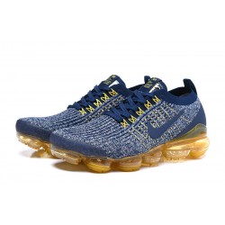 Nike Air VaporMax Flyknit 3 Blue Yellow  Unisex sneakers AJ6900-444