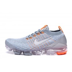 Nike Air VaporMax Flyknit 3 Grey Orange Unisex sneakers AJ6900-003