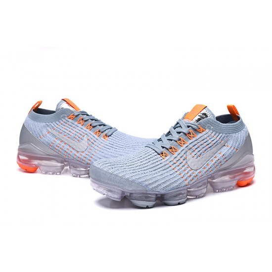 Nike Air VaporMax Flyknit 3 Grey Orange Unisex sneakers AJ6900-003