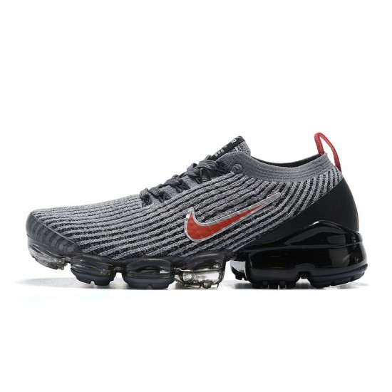 Nike Air VaporMax Flyknit 3 Grey Red Unisex sneakers AJ6900-012