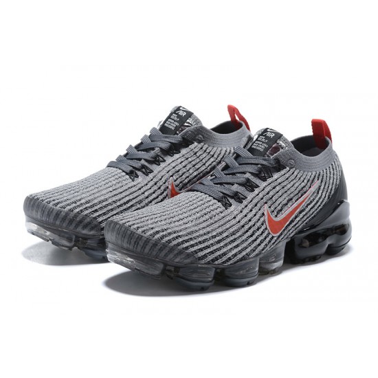 Nike Air VaporMax Flyknit 3 Grey Red Unisex sneakers AJ6900-012