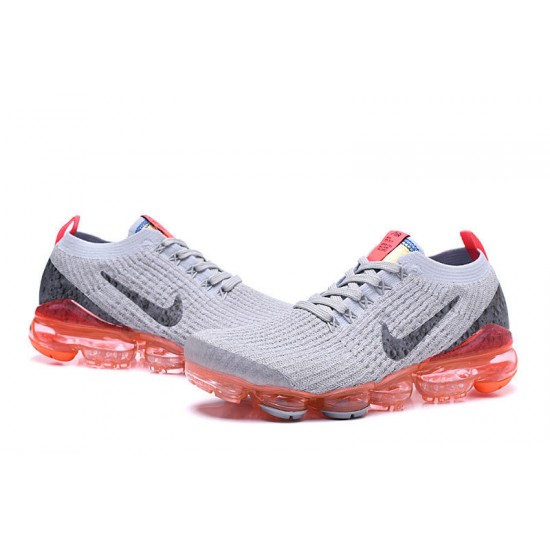 Nike Air VaporMax Flyknit 3 Grey Red Unisex sneakers AJ6900-600