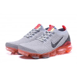 Nike Air VaporMax Flyknit 3 Grey Red Unisex sneakers AJ6900-600