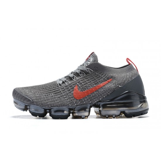 Nike Air VaporMax Flyknit 3 Grey Red Unisex sneakers CT1270-001