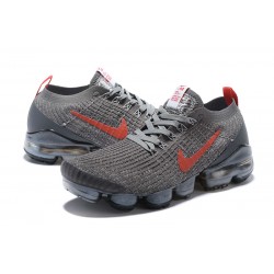 Nike Air VaporMax Flyknit 3 Grey Red Unisex sneakers CT1270-001