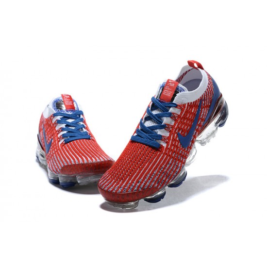 Nike Air VaporMax Flyknit 3 Red Blue Unisex sneakers CW5585-100