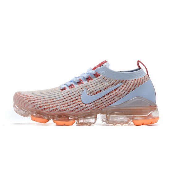 Nike Air VaporMax Flyknit 3 White Orange Unisex sneakers AJ6910-400