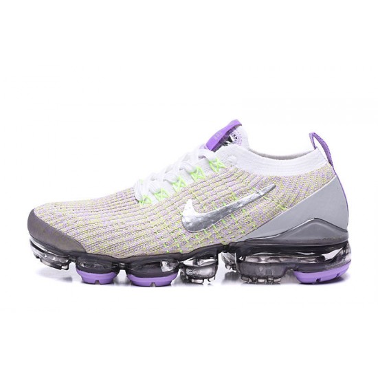 Nike Air VaporMax Flyknit 3 White Purple Unisex sneakers AJ6900-102