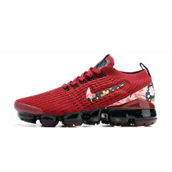 Nike Air VaporMax Flyknit 3 Red Black Womens sneakers CT1274 -600