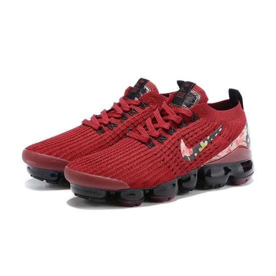 Nike Air VaporMax Flyknit 3 Red Black Womens sneakers CT1274 -600