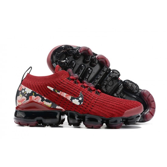 Nike Air VaporMax Flyknit 3 Red Black Womens sneakers CT1274 -600