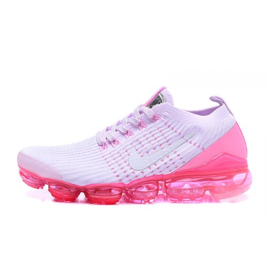 Nike Air VaporMax Flyknit 3 White Pink Womens sneakers AJ6910-005