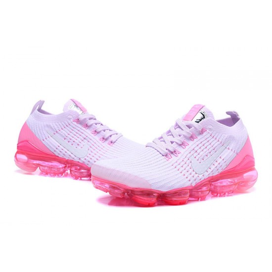 Nike Air VaporMax Flyknit 3 White Pink Womens sneakers AJ6910-005