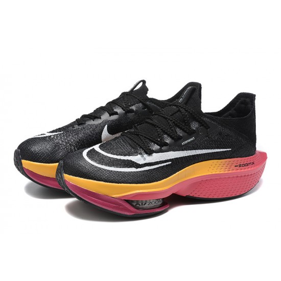 Nike Air Zoom Alphafly Next 2 Mens Running Shoes Black Orange