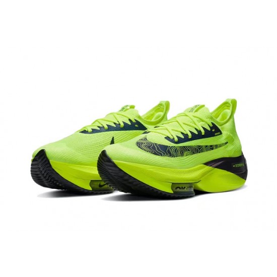 Nike Air Zoom Alphafly Next 2 Mens Running Shoes Neongree Black