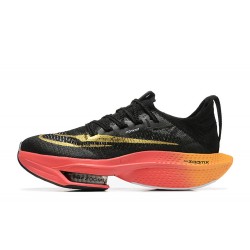 Nike Air Zoom Alphafly Next 2 Mens Running Shoes Black Gold  