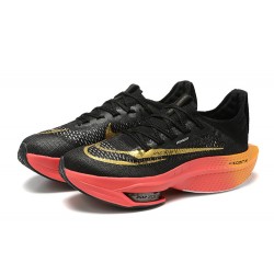 Nike Air Zoom Alphafly Next 2 Mens Running Shoes Black Gold  