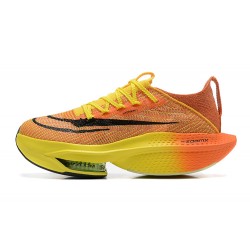 Nike Air Zoom Alphafly Next 2 Mens Running Shoes Orange and Yellow  