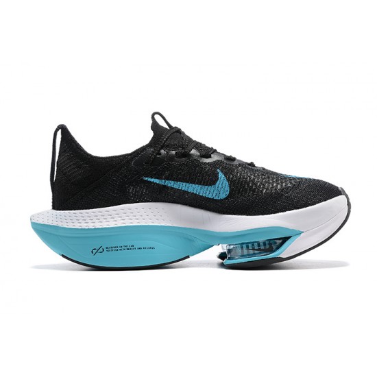 Nike Air Zoom Alphafly Next 2 Unisex Running Shoes Black and Blue