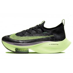 Nike Air Zoom Alphafly Next 2 Unisex Running Shoes Black and Green  