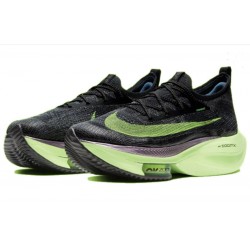 Nike Air Zoom Alphafly Next 2 Unisex Running Shoes Black and Green  