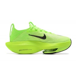 Nike Air Zoom Alphafly Next 2 Unisex Running Shoes Neongreen  