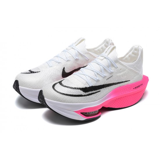 Nike Air Zoom Alphafly Next 2 Unisex Running Shoes White Pink