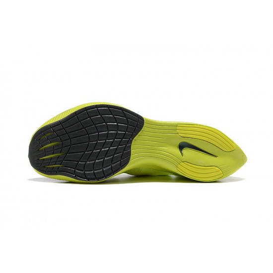 Nike ZoomX VaporFly NEXT Mens Running Shoes Chartreuse Black