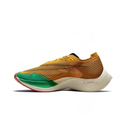 Nike ZoomX VaporFly NEXT Mens Running Shoes Yellow Green  