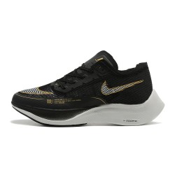 Nike ZoomX VaporFly NEXT Unisex Running Shoes Black Gold  