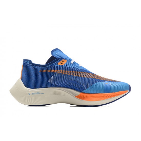 Nike ZoomX VaporFly NEXT Unisex Running Shoes Blue Orange