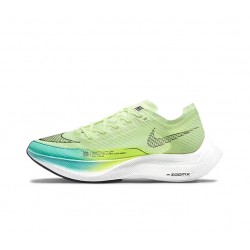 Nike ZoomX VaporFly NEXT Unisex Running Shoes Green and Blue  