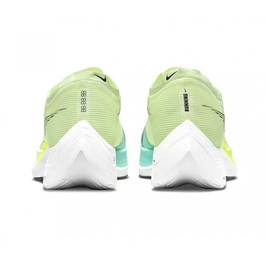 Nike ZoomX VaporFly NEXT Unisex Running Shoes Green and Blue